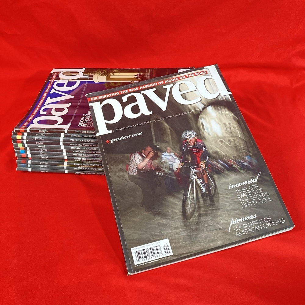 Paved Magazines / Complete Run Set – All 13 Issues – Full Series – 2010 - 2013